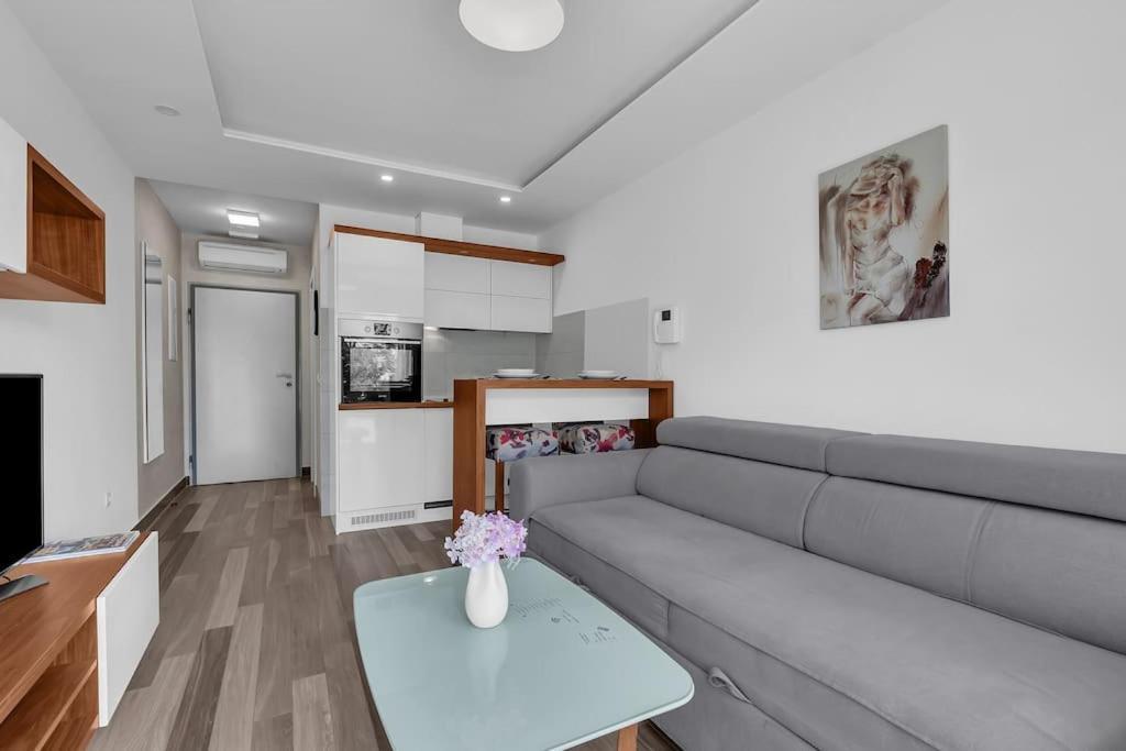 Brotis - Studioapartment - Makarska Exklusiv プロマイナ エクステリア 写真