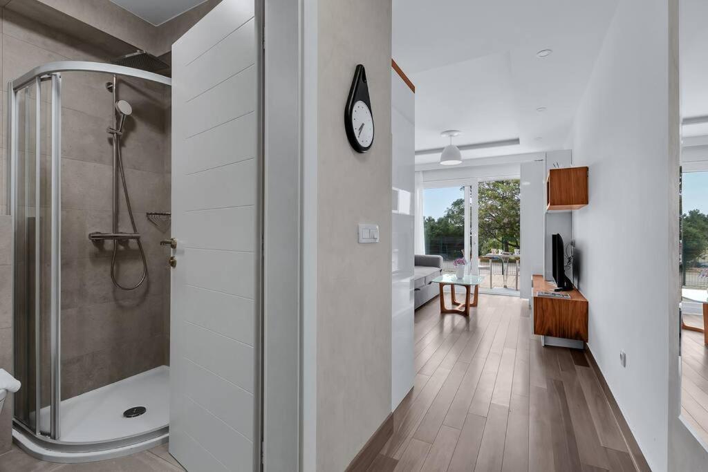 Brotis - Studioapartment - Makarska Exklusiv プロマイナ エクステリア 写真